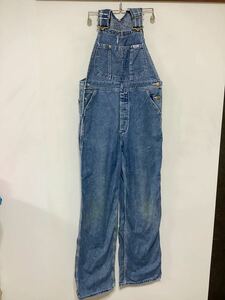 O-1234 Lee Lee 0254 Denim комбинезон W32 рабочая одежда Work одежда сделано в Японии 