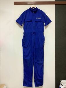 O-1274 YAMAHA Yamaha short sleeves all-in-one short sleeves coveralls 3L blue group working clothes mechanism nik wise gear WY-210.. side mesh 