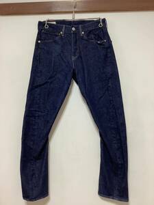 M-1219 Levi's PREMIUM ENGINEERED JEANS エンジニアードジーンズ LEJ502 立体裁断 デニムパンツ W28 ジーンズ ジーパン 濃紺