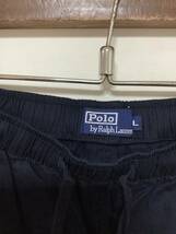 M-1281 Polo Ralph Lauren ラルフローレン カラーパンツ コットンパンツ L ネイビー_画像3