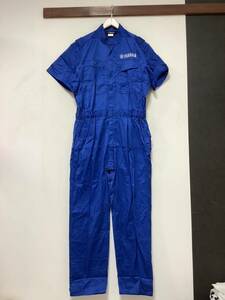 O-1273 YAMAHA Yamaha short sleeves all-in-one short sleeves coveralls working clothes LL blue wise gear work clothes mechanism nik..