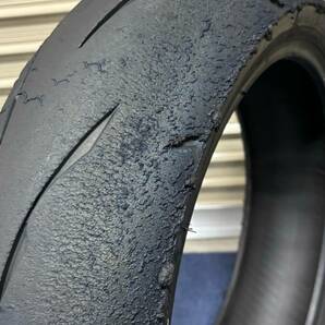 Bridgestone ブリヂストン R11 NHS 120/600-17 180/640-17 前後セット 1.5時間 ST600 BS -③の画像4