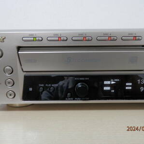 ソニー SONY RCD-W500C CDレコーダー 整備品メンテナンス品 動作確認済み リモコン付です。の画像6