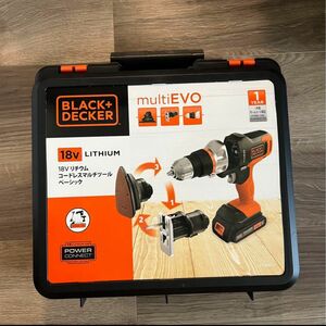 BLACK+DECKER(ブラック&デッカー) マルチエボ　収納ケースのみ