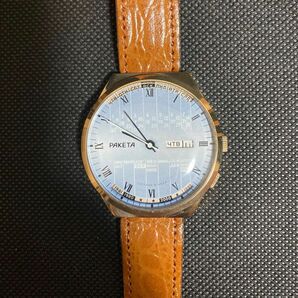 RAKETA(ラケタ社) 旧ソ連アンティーク時計 稼働品 手巻き