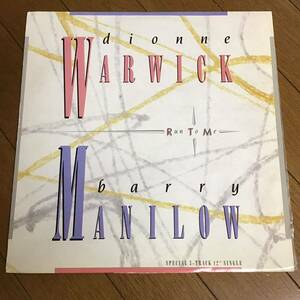 UK 12inch/ Dionne Warwick & Barry Manilow / Run To Me