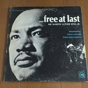 見開き US盤 / Dr. Martin Luther King, Jr. ...Free At Last