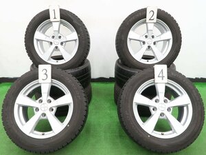 4本 AGA Nexta ネクスタ 16インチ 6.5J +22 5H PCD 112 スタッドレス ダンロップ ウインターマックス WM02 205/60R16 BMW G20 3シリーズ