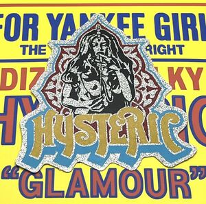 HYSTERIC GLAMOUR Sticker.HYSTERIC. Hysteric Glamour sticker 1 sheets [ prompt decision successful bid person limitation freebie attaching ]