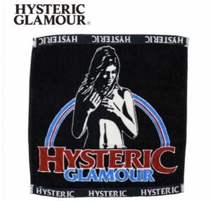 HYSTERIC GLAMOUR Hand Towel.RAINBOW GIRL Towel. Hysteric Glamour hand towel * sticker *shopa- paper bag attaching [ new goods unused goods ]