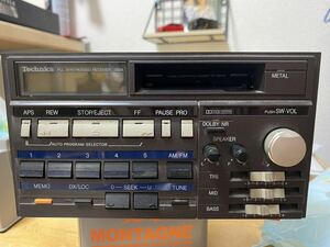  rare that time thing Showa era Technics Technics Toyota original cassette deck 86120-22500