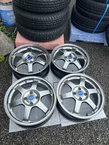 美品RAYS ボルクレーシング　16×6.5j 45 4本