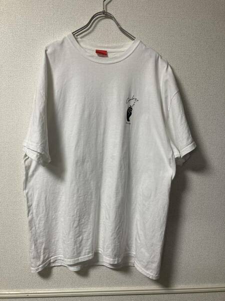cocolo bland XLサイズ　プリント　Tシャツ　MID-NITE ホワイト 半袖Tシャツ