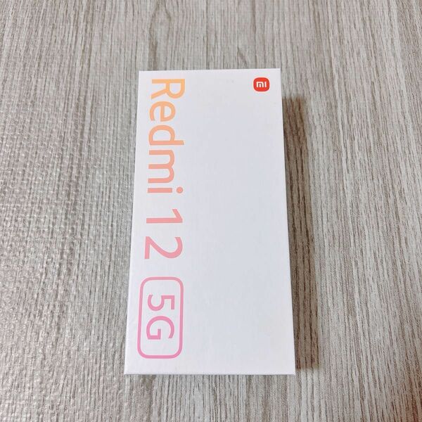 新品　Xiaomi Redmi 12 5G 黒 128GB