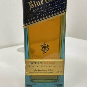 JOHNNIE WALKER Blue Label BLENDED SCOTCH WHISKY ジョニーウォーカー ブルーラベル 1000ml 1L 40% 未開栓 5172の画像4