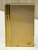 ［5745］S.T.Dupont デュポン ガスライター ゴールドカラー 喫煙具 着火未確認_画像2
