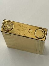 ［5745］S.T.Dupont デュポン ガスライター ゴールドカラー 喫煙具 着火未確認_画像9