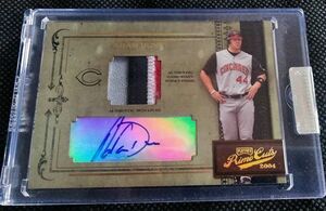 Adam Dunn CIN 2016 2004 Playoff Prime Cuts #44 Auto 4 Color Jersey Patch /5 Autograph ５枚限定 直筆サイン