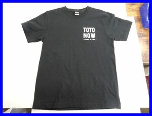 2405★F-1913★TOTONOW トトナウ Tシャツ Mサイズ ブラック コットン100% サウナ グッズ　中古