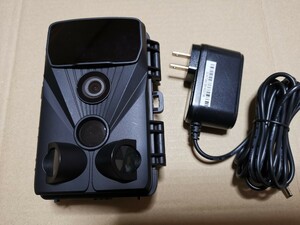 防犯カメラ トレイルカメラ スマホ対応 電池式 APモード 屋外 監視カメラ 防塵防水 モニター内蔵 簡単 暗視 動体検知 SecuSTATION SC-MW68