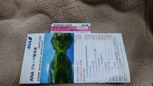 【送料無料】ANA株主優待券 1枚2025年5月31日迄有効 ＋グループ優待券1冊