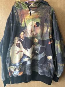 XL supreme le bain ルベイン 草上の昼食 マネ モネ hooded sweatshirt パーカー シュプリーム スウェットパーカー プルオーバー 