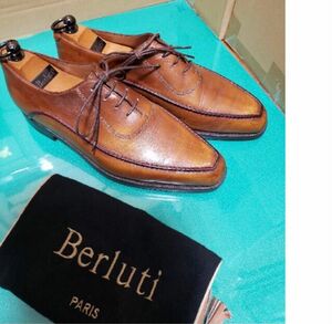 Berluti　ベルルッティ　Uチップ　ブラウン　内羽根　5ハーフ