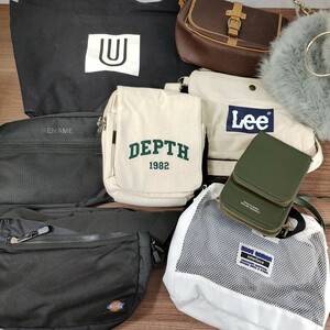 レディース　バック　おまとめ　７点セット　 Dickies /WEGO/ VENCE /RENAME/Lee /ELLE /FOREVER BETTER/DRESKIP　ヤングレディース