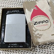 ZIPPO ジッポー ガスライター　箱付き　シンプルデザイン_画像8