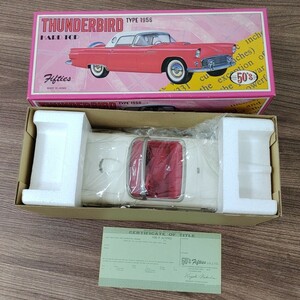 フィフティーズ社製 ◆サンダーバード コンバーチブル 　TYPE 1956　 CONVERTIBLE 日本製 ◆THUNDERBIRD◆ 車 ブリキ