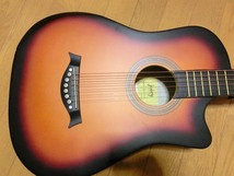 ■Juicy Guitars ジューシーギターズ アコースティックギター 合成樹脂製 JCG-01S/VS 中古良品 使用感薄め！送料無料！_画像2