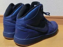 ■NIKE 16年製 807242 ナイキ サン オブ フォース MID ウィンター 青系 27cm 美品 使用感薄め！_画像7