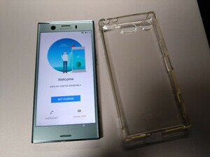 SONY　XPERIA　XZ1Compact　ホライゾンブルー　G8441　中古品　ソニー　エクスペリア　コンパクト