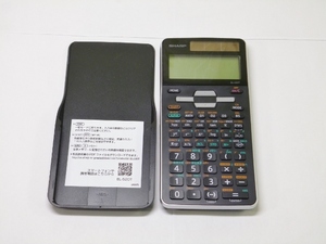 m1461 SHARP sharp scientific calculator pitagolas Japanese display correspondence EL-520T operation verification ending 