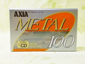 【未開封品】 AXIA METAL テープ AXIA METAL100 メタルポジション