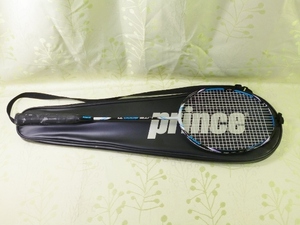 m1496 PRINCE Prince badminton racket LITE 6000ti titanium mesh installing all carbon made model case attaching 