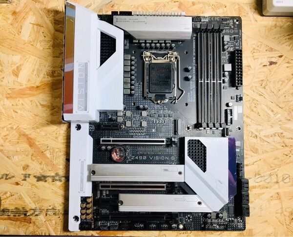 (動作品) GIGABYTE Z490 VISION G 海外モデル