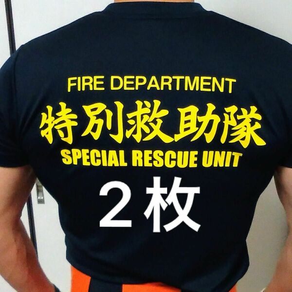 消防　特別救助隊　新品　2枚セット