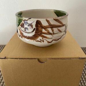 新品　未使用品　お抹茶茶碗　美濃焼　京都 抹茶碗 茶道具