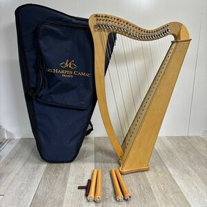 207 CAMAC HARPS harp stringed instruments 27 string with cover 