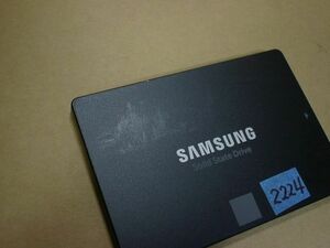 [H8][条件付き返品可・送料込み]SAMSUNG 850 EVO 250GB [正常98% 2224時間] 