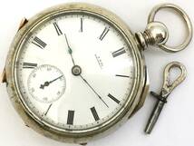 1885年製◆WALTHAM ブロードウェイ 鍵巻き 大型18S 7石 Gr,Broadway ウォルサム大型懐中時計◆_画像1
