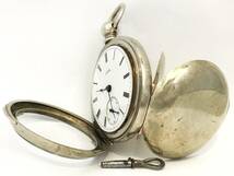 1885年製◆WALTHAM ブロードウェイ 鍵巻き 大型18S 7石 Gr,Broadway ウォルサム大型懐中時計◆_画像10