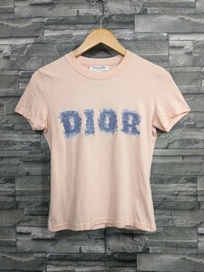 ★送料無料★Christian Dior　クリスチャンディオール　半袖　Ｔシャツ　トップス　レディース　サイズ38　フランス製