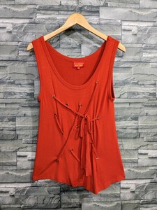 * бесплатная доставка *Vivienne Westwood Vivian Westwood RED LABEL безрукавка майка tops женский размер 2