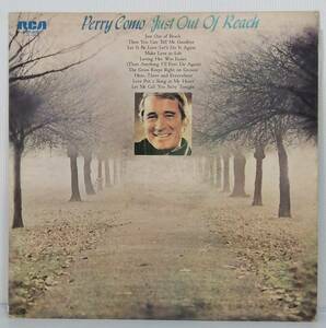 LP(RVP-6002.'76年盤.ヴォーカル)ペリー・コモPERRY COMO/夢は遥かにJUST OUT OF REACH【同梱可能６枚まで】060509
