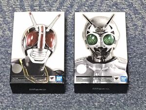  Bandai S.H.Figuarts figuarts genuine . carving made law Kamen Rider BLACK black shadow moon 2 kind unopened goods Kamen Rider black 