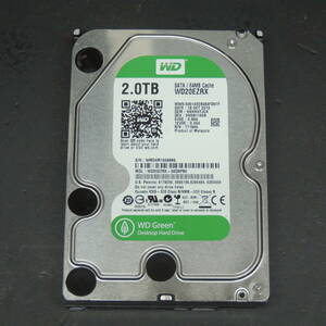 【検品済み】WD 2TB HDD WD20EZRX (使用12522時間) 管理:サ-22