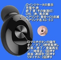 XG-12　ワイヤレスイヤホン　最安　青　ラジオ　ギフト　音楽　大特価　おすすめ_画像6