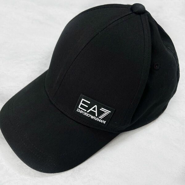 エンポリオアルマーニ EA 黒 キャップ 帽子